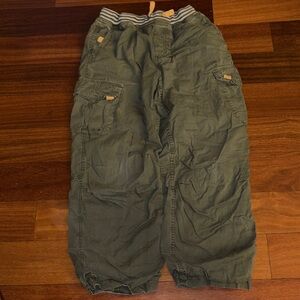Hanna Andersson Green Cargo Pants